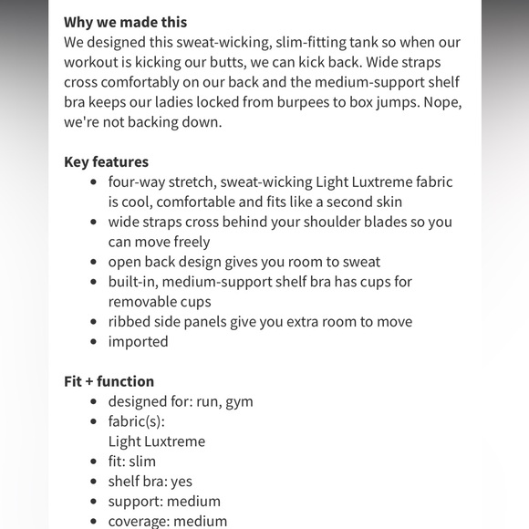 Lululemon Core Kicker Apex Stripe Lavender Dusk Tank Size 6 - Picture 9 of 12